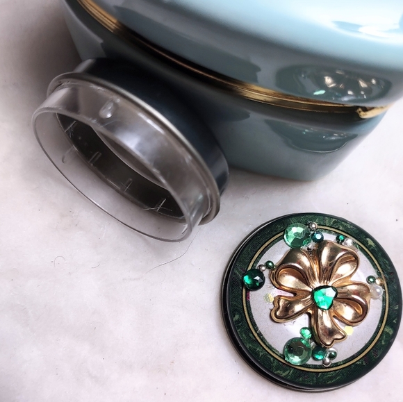 Jeweled Pill Box Tin - Picture 9 of 14